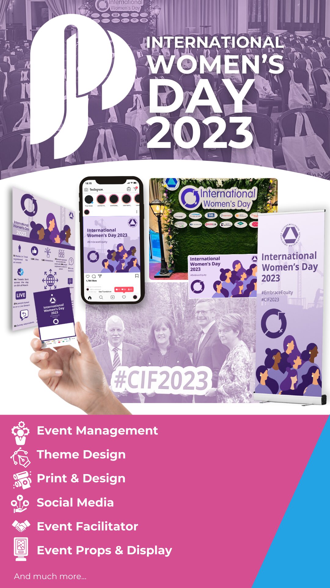 CIF IWD 2023 mobile banner